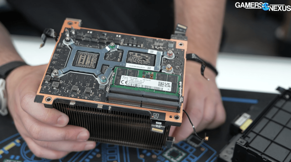 Gamers Nexus Steam Machine teardown RAM