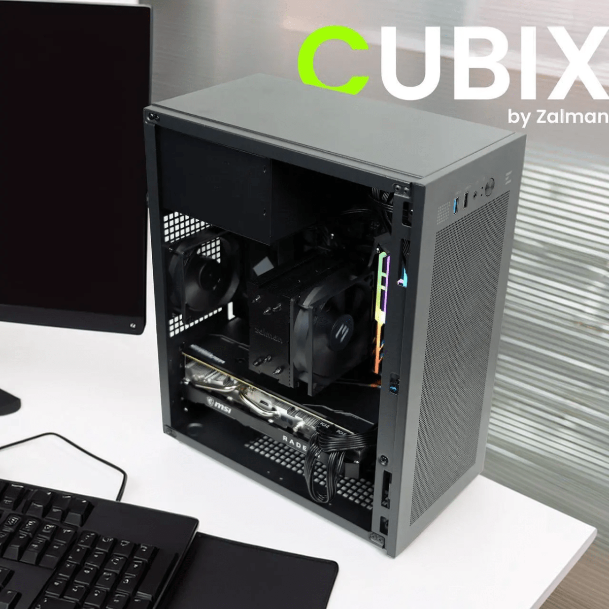 Zalman Cubix mATX PC case