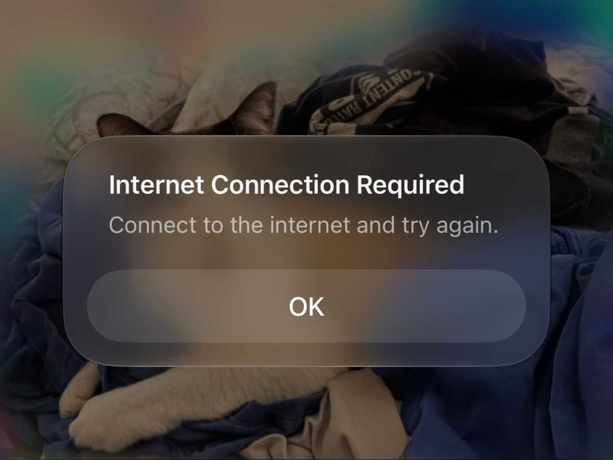 インターネット接続が必要です
