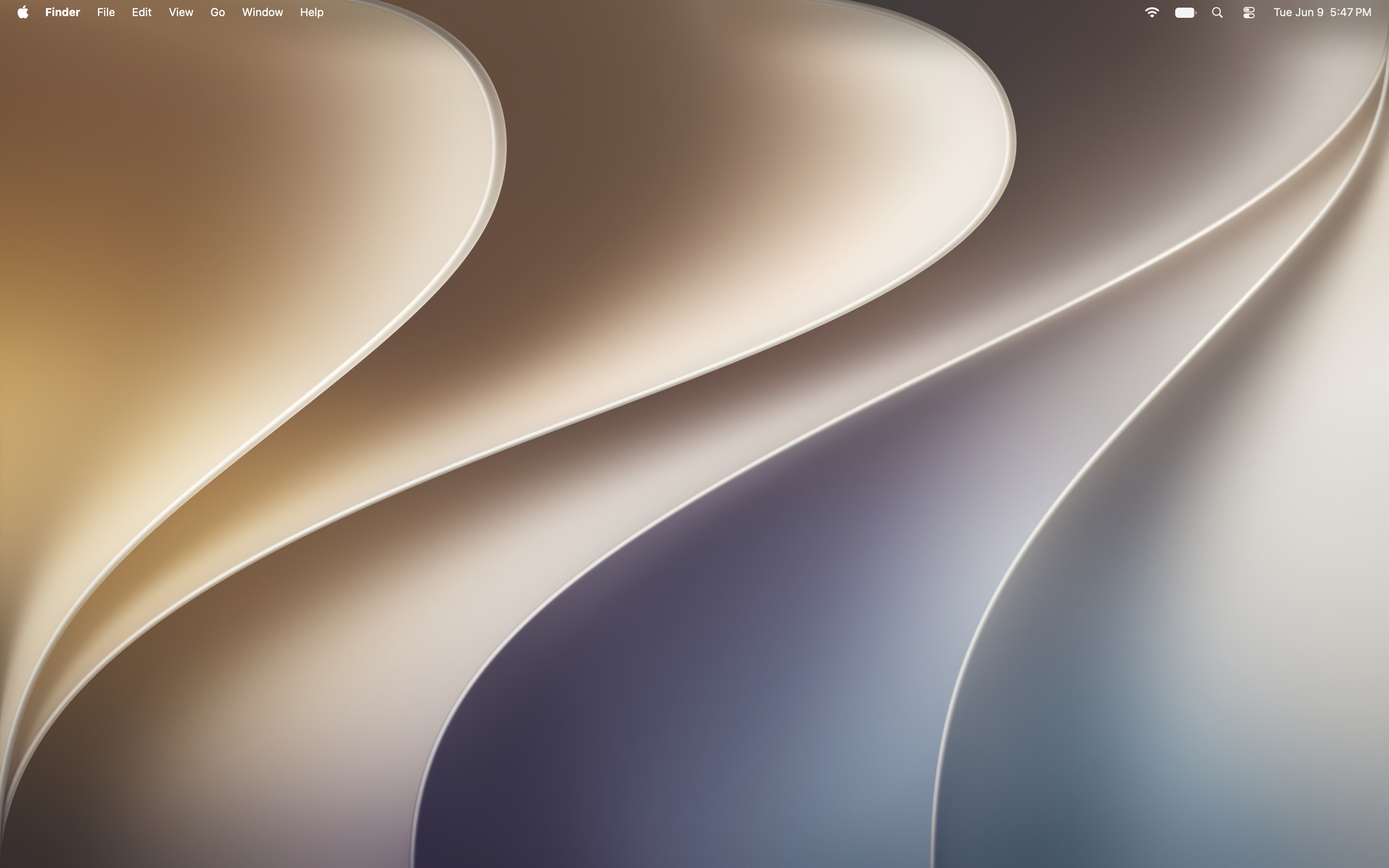 macOS golden gate light wallpaper