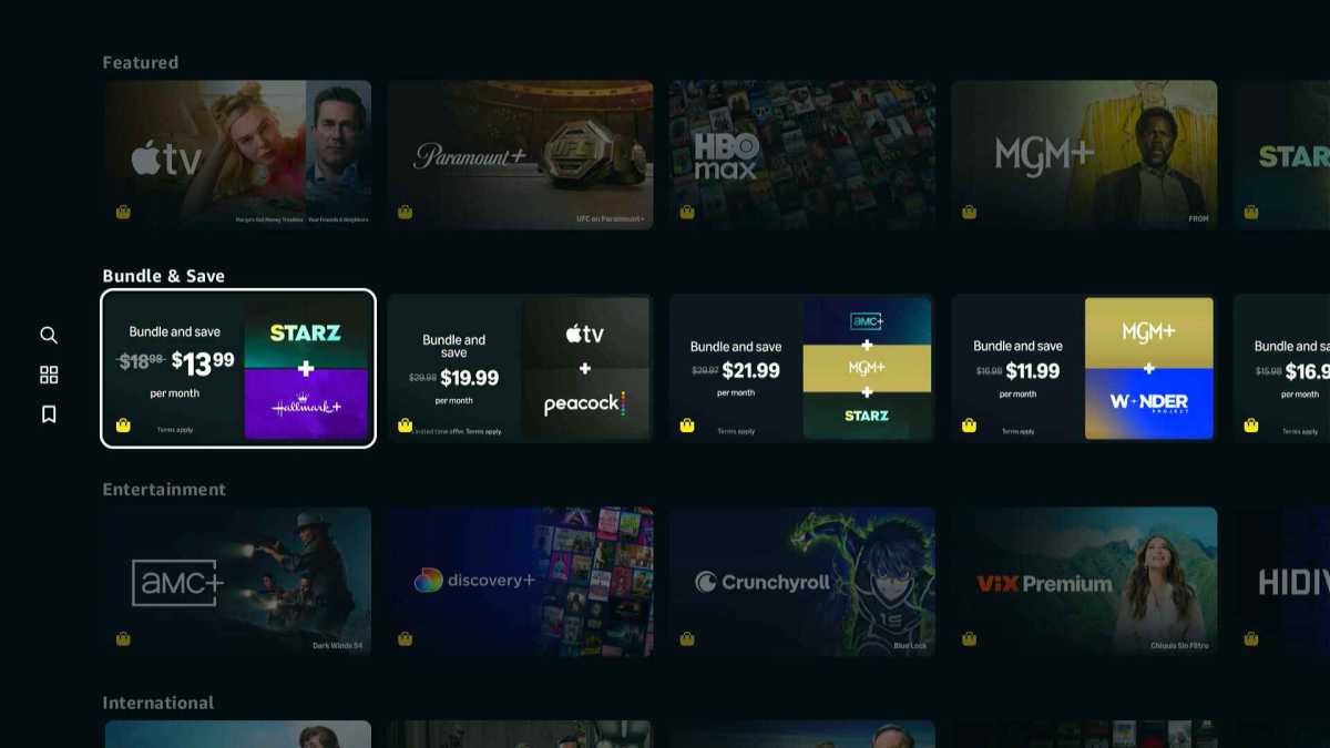 Amazon's subscription bundles