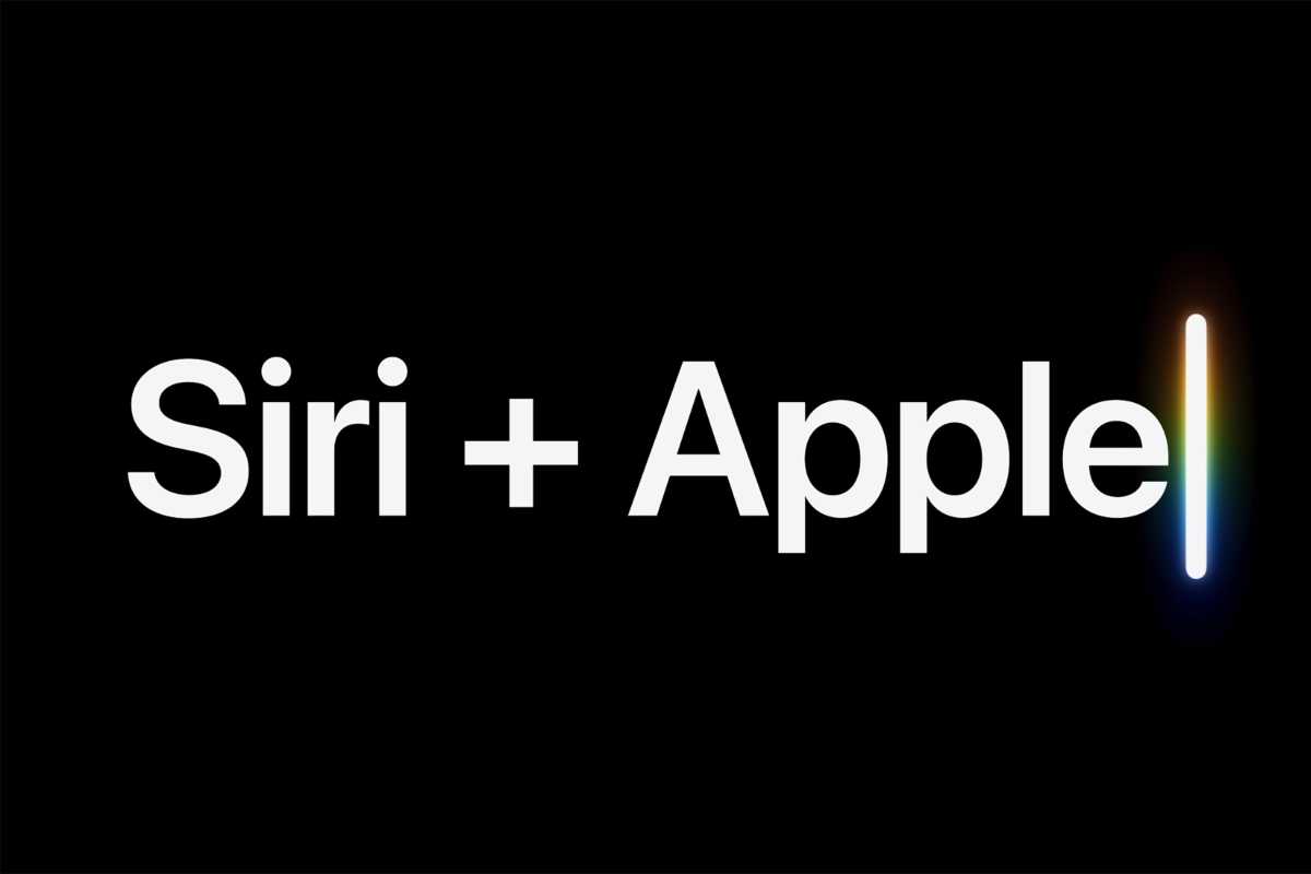 wwdc スライドにマーカーが付いた Siri とリンゴ