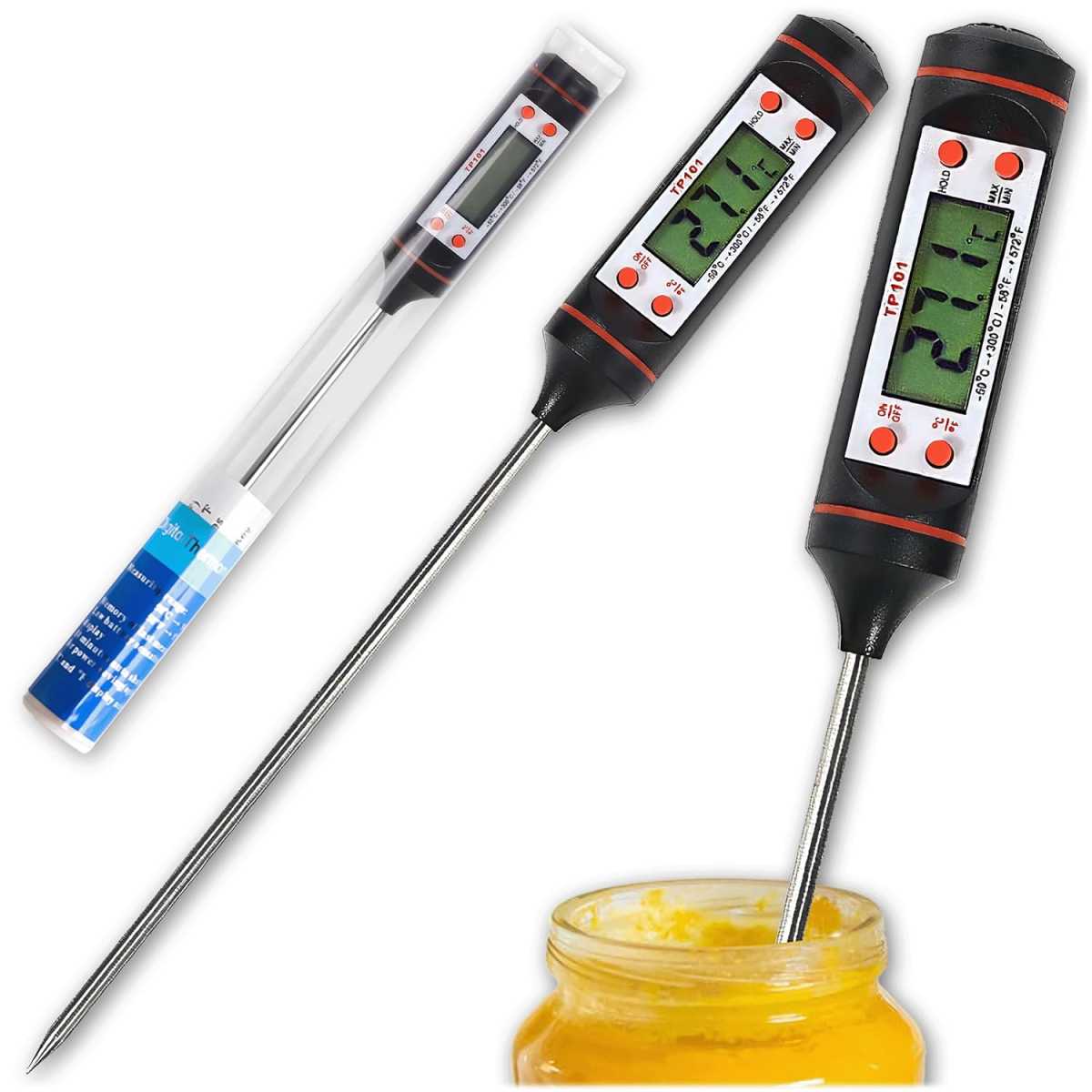 Digitales Küchenthermometer für Grill, Backofen und Küche