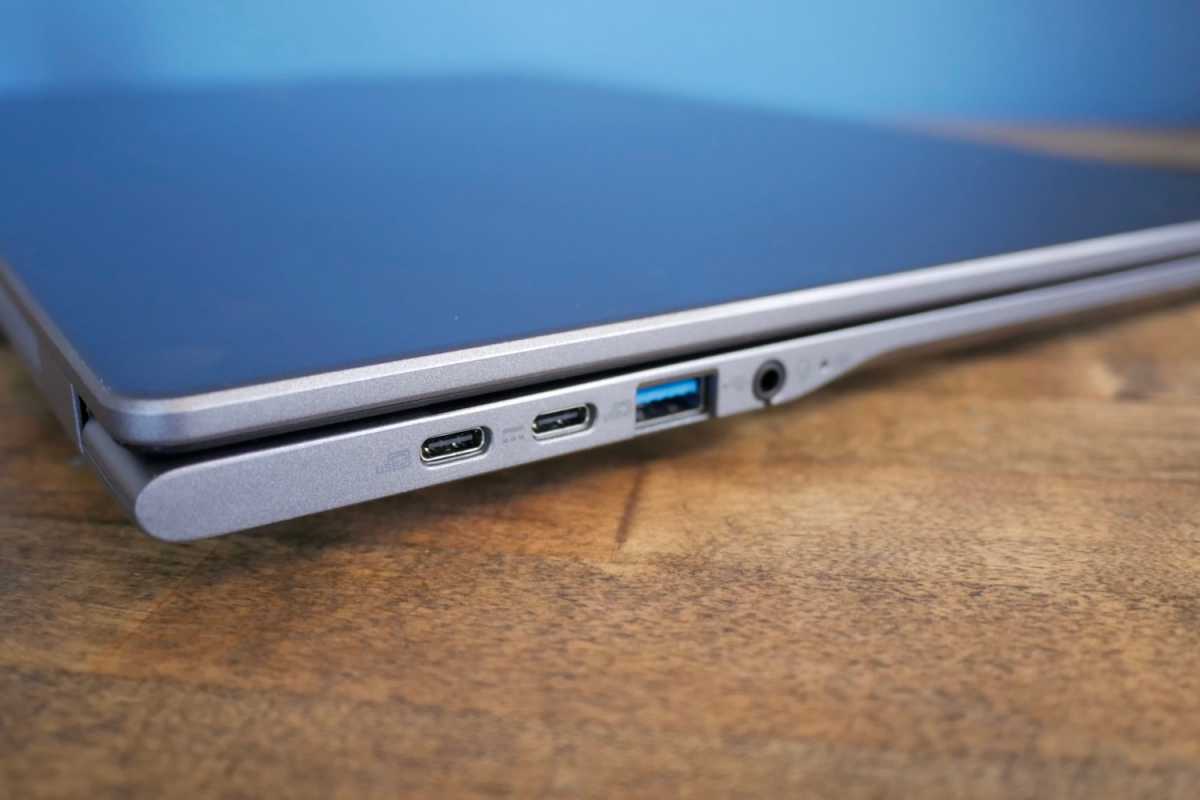 Acer Chromebook Plus 516 ports