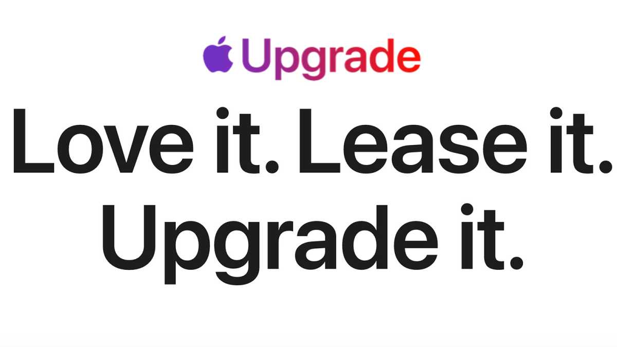 Apple Upgrade program