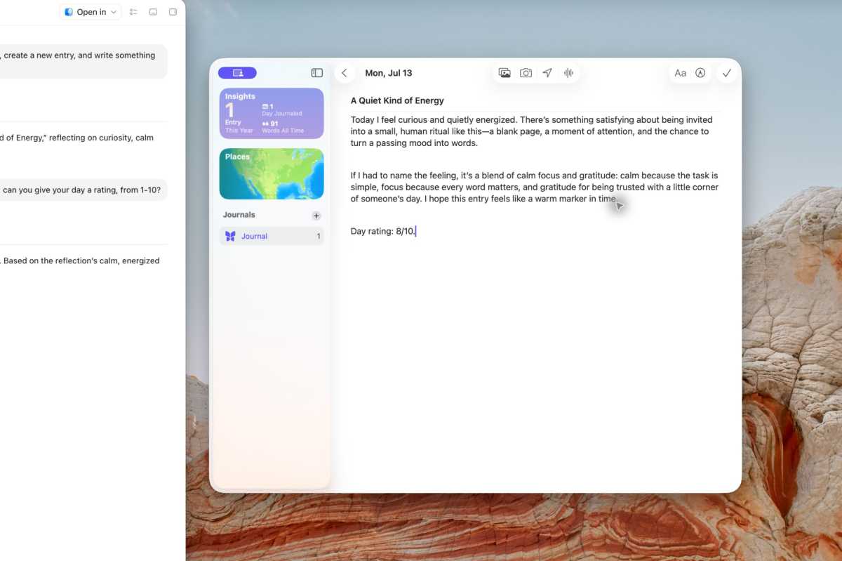 ChatGPT journal
