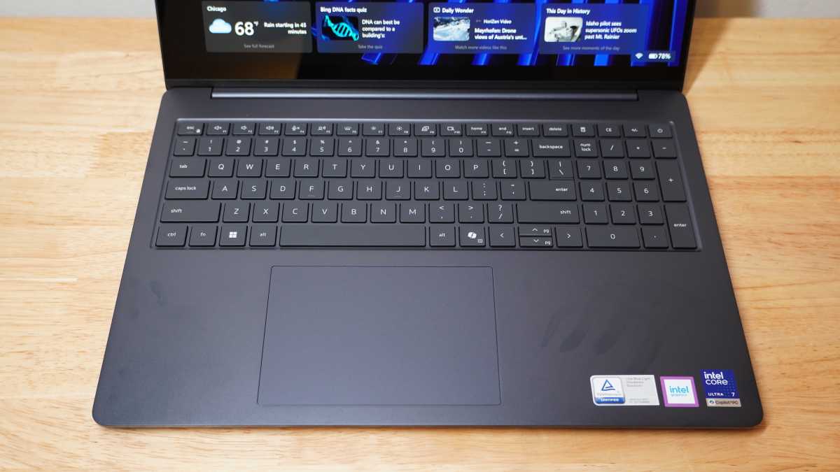 Dell 16s keyboard