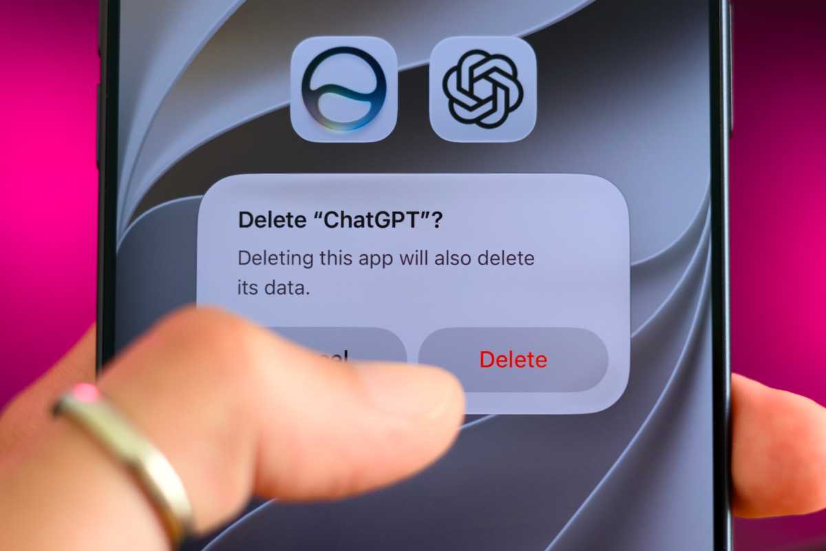 Delete ChatGPT prompt on iOS 27