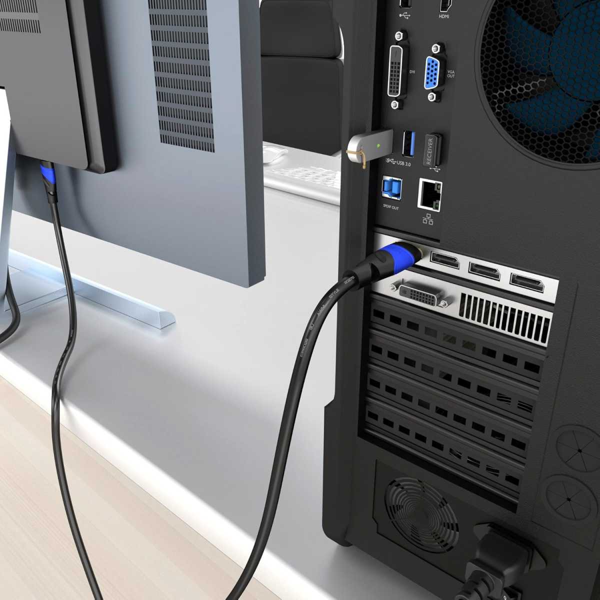 Monitoranschlüsse