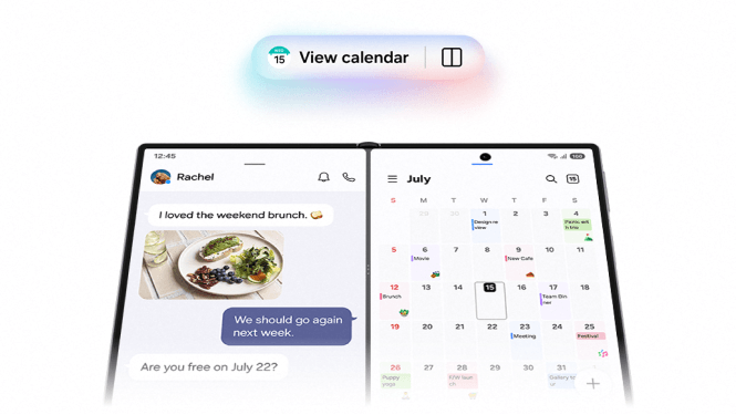 Galaxy Z Fold 8 calender