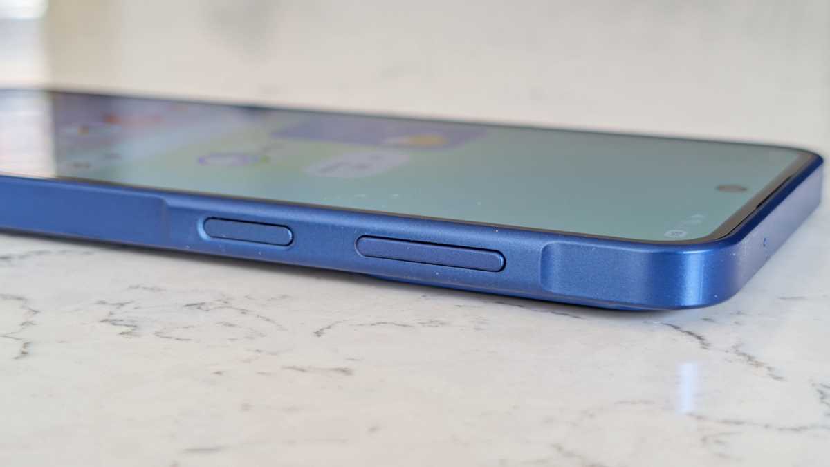 Samsung Galaxy A27 volume and power keys