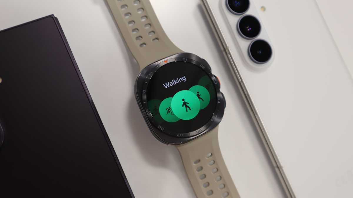 Galaxy Watch Ultra 2 workout menu