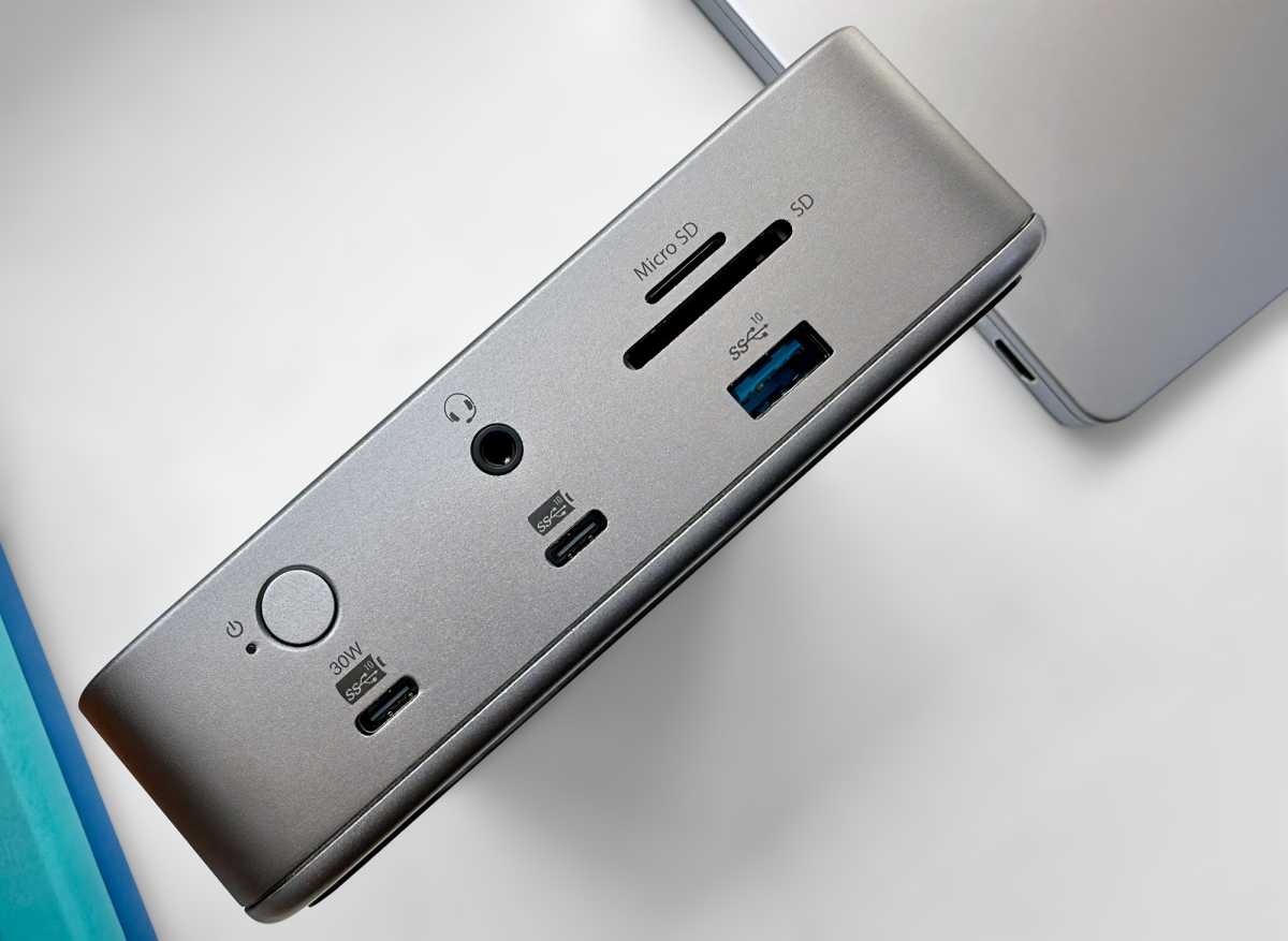 Kensington SD5010TS EQ Thunderbolt 5 Docking Station front ports