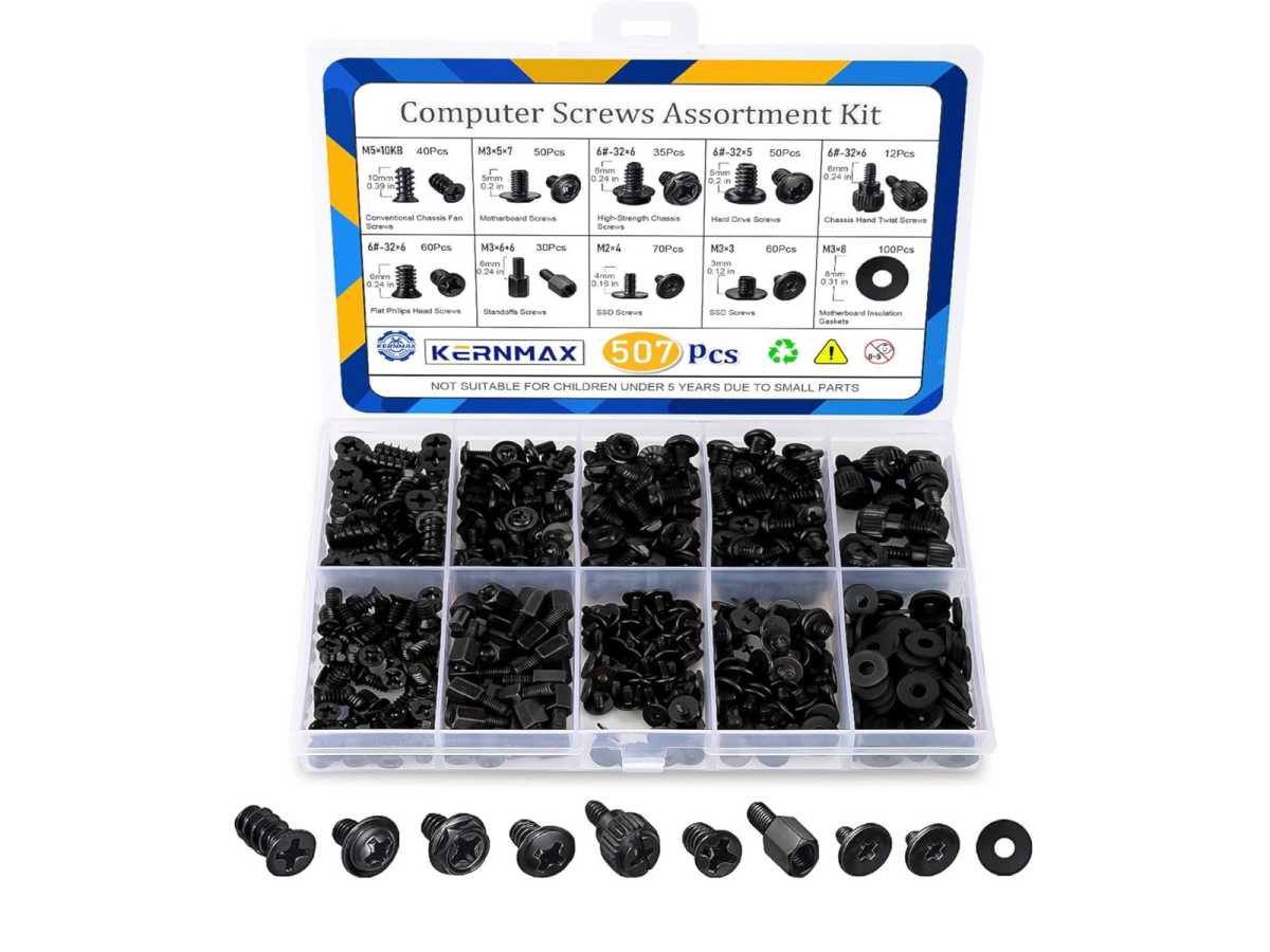Kernmax Computer Screw Assortment Kit