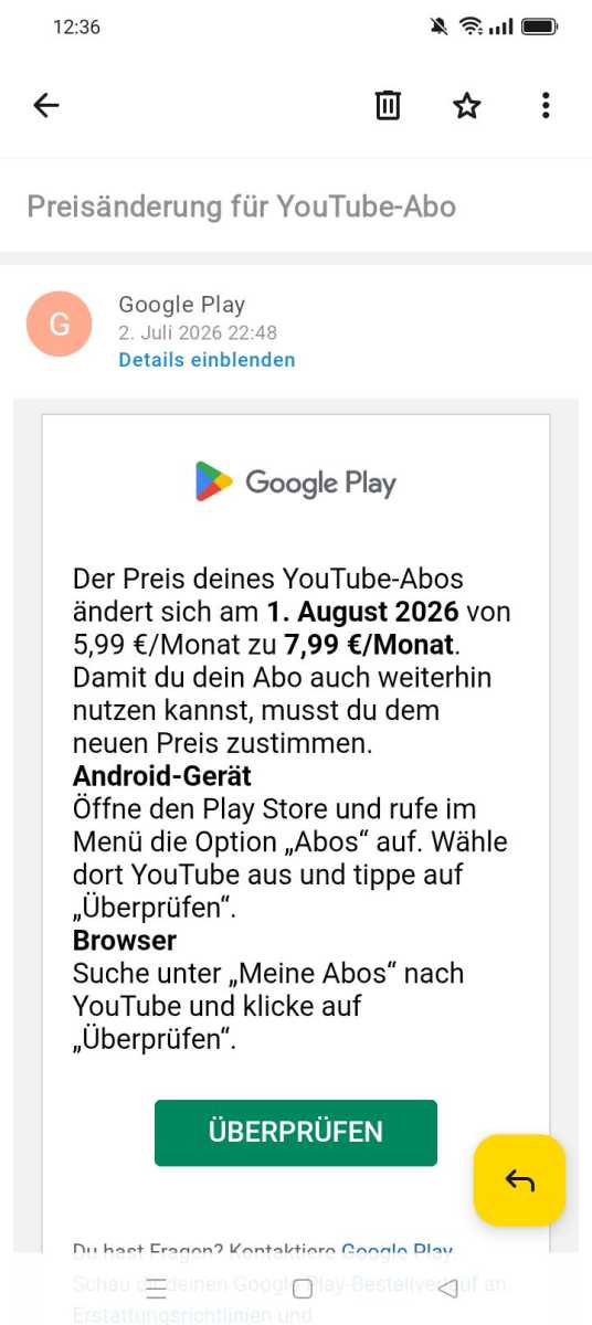 Youtube Lite wird teurer