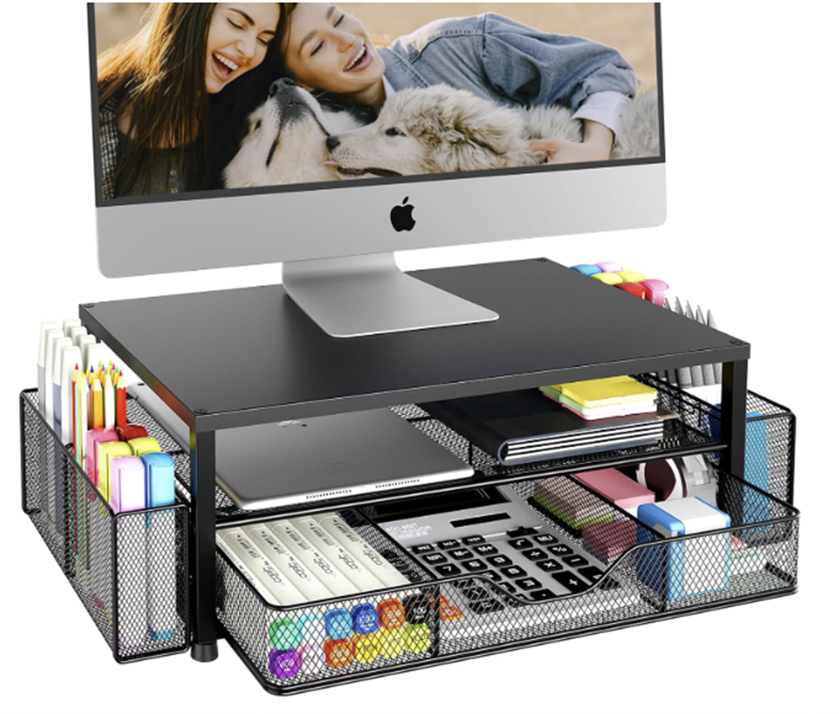 Monitor stand for desk