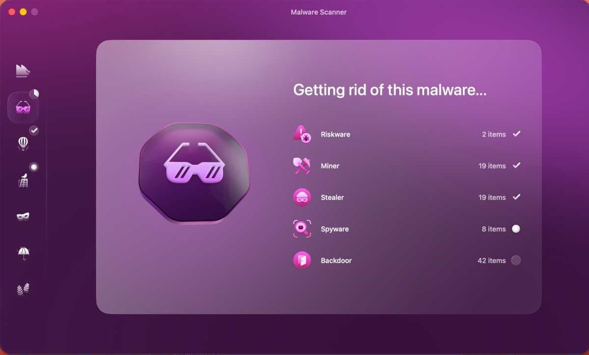Moonlock5 Moonlock s malware scanner removes dozens of quarantined items