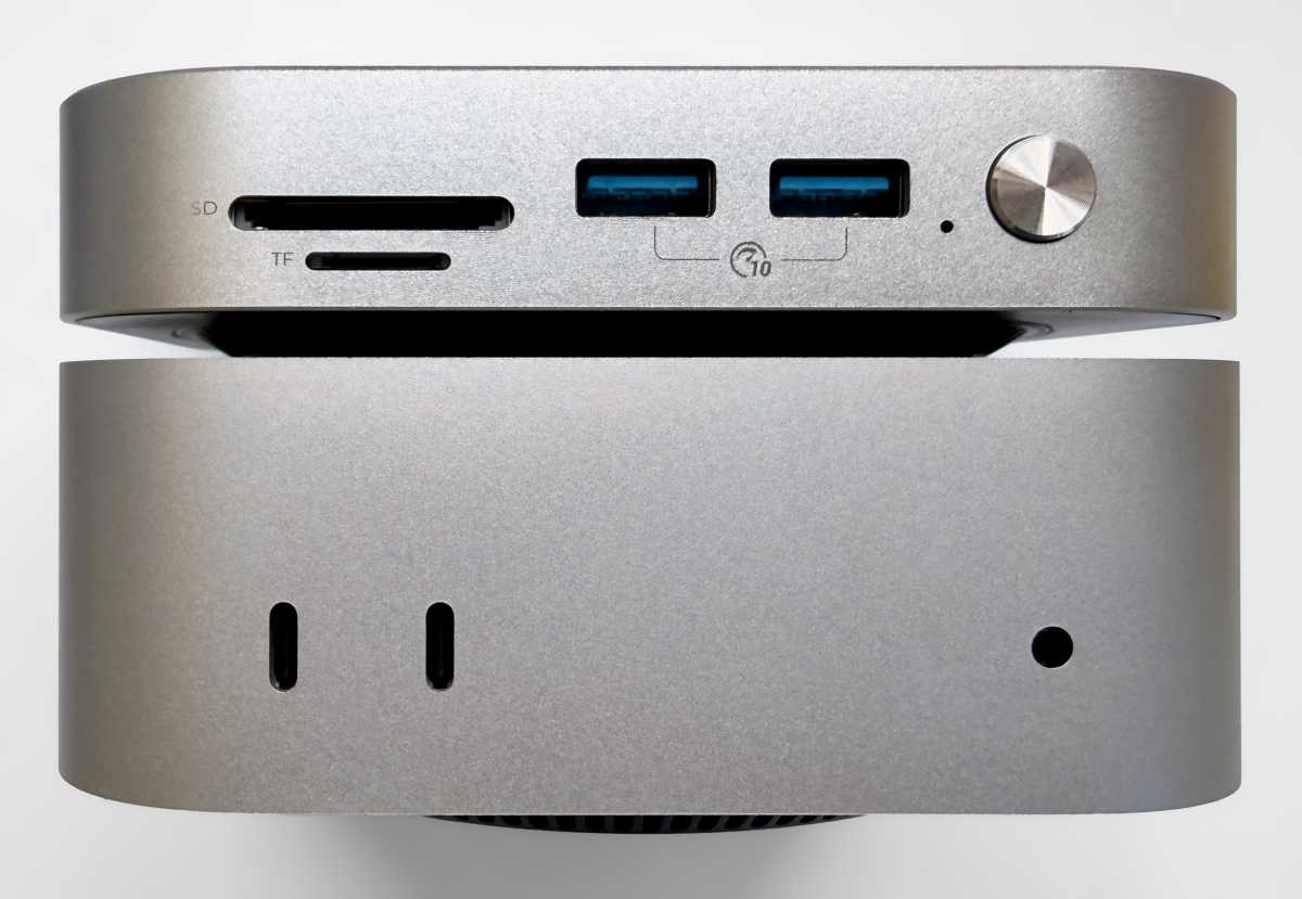 Orico MiniLink SSD Docking Station front ports