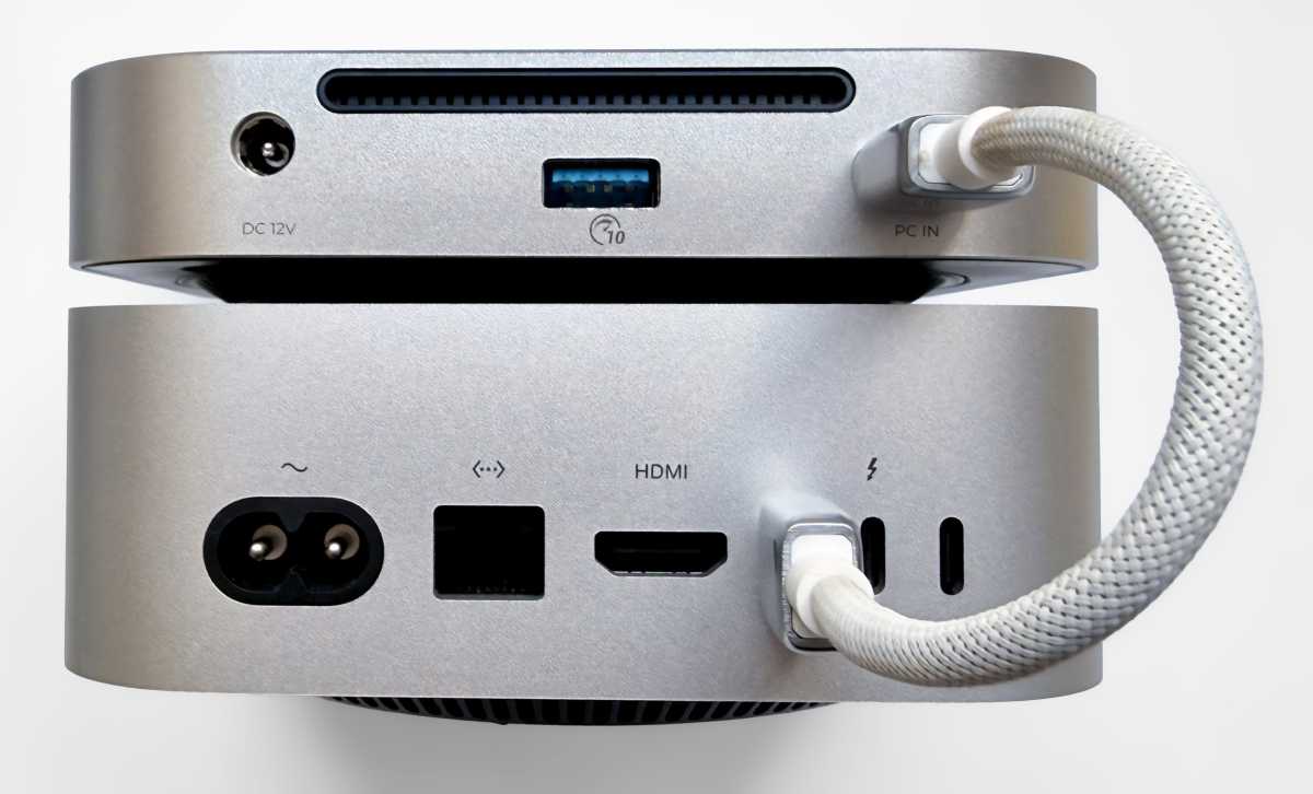Orico MiniLink SSD Docking Station rear ports