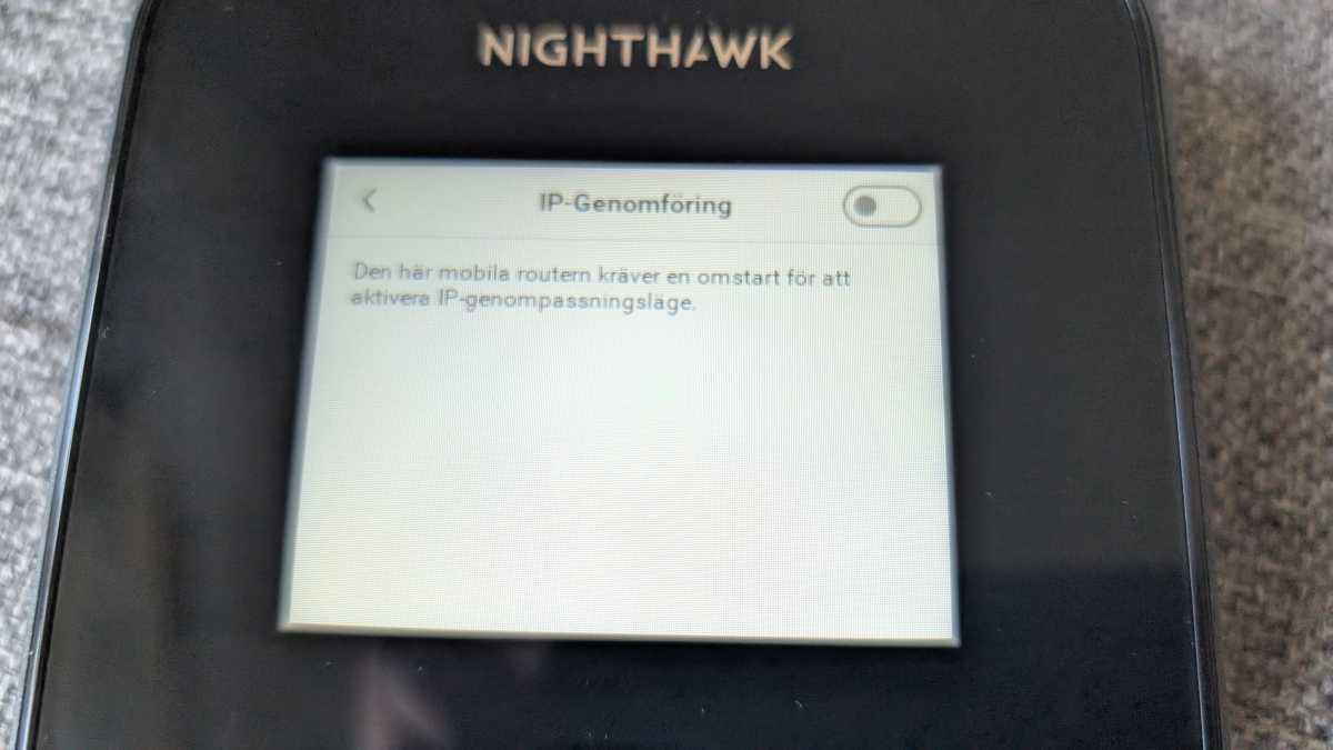 Netgear Nighthawk M7 Pro svenska