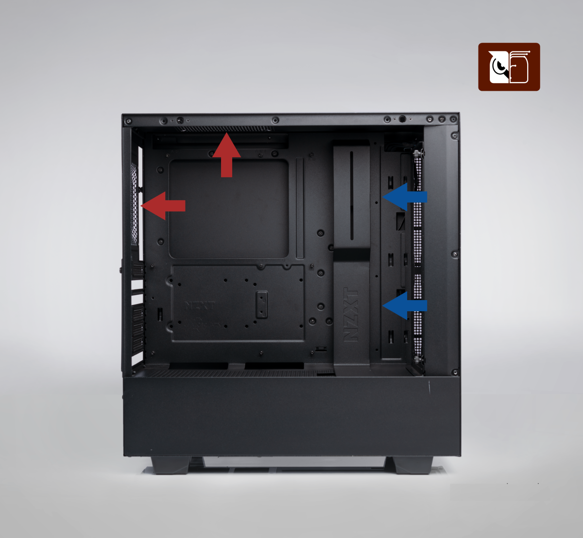 Rechner kuehlen Noctua Airflow