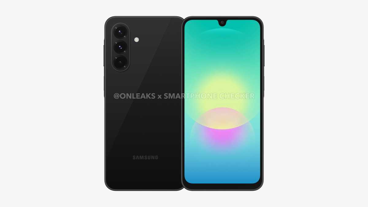 Samsung Galaxy A18 Render