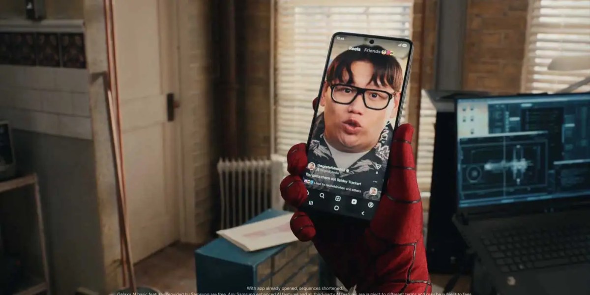 Samsung Galaxy Z Flip 8 Spiderman Trailer Teaser 2