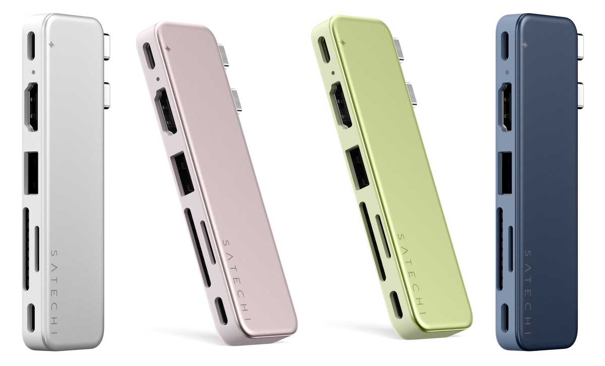Satechi USB-C Snap Hub MacBook Neo colors