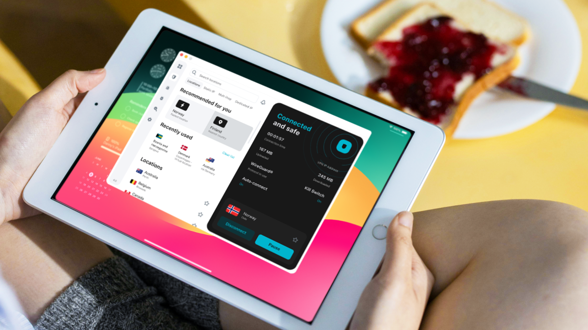 Surfshark iPad