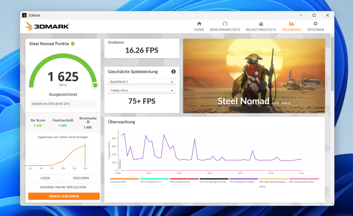 Test GMKtec EVO T2S steel nomad