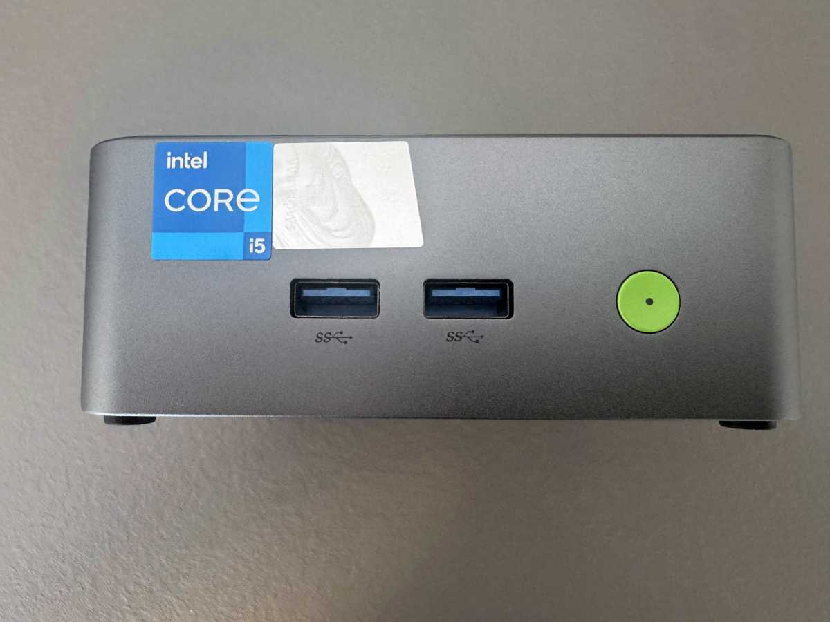 Test GMKtec M3 Pro vorne