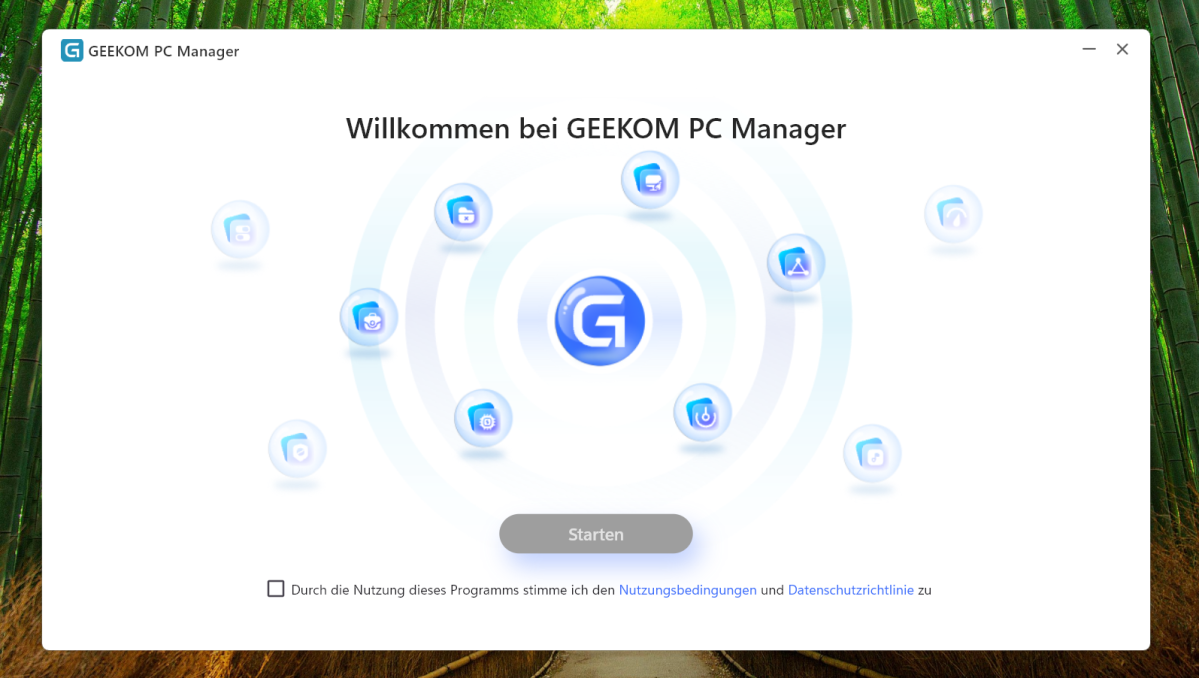 Test Geekom Geekbook M16 geekom pcmanager1