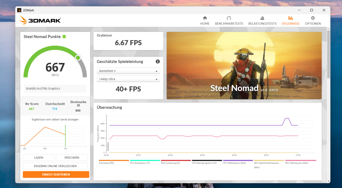 Test Geekom Geekbook M16 steel nomad