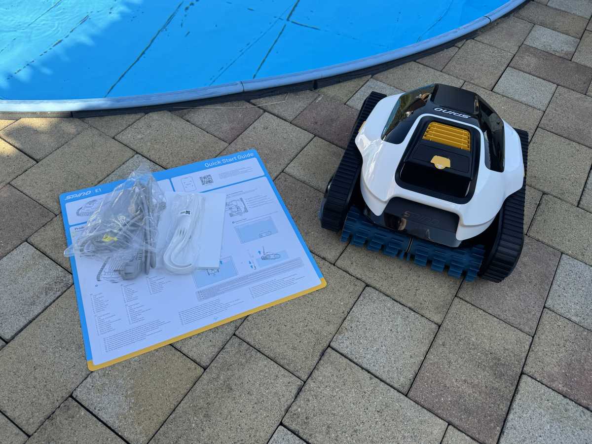 Test Mammotion Spino E1 ausgepackt
