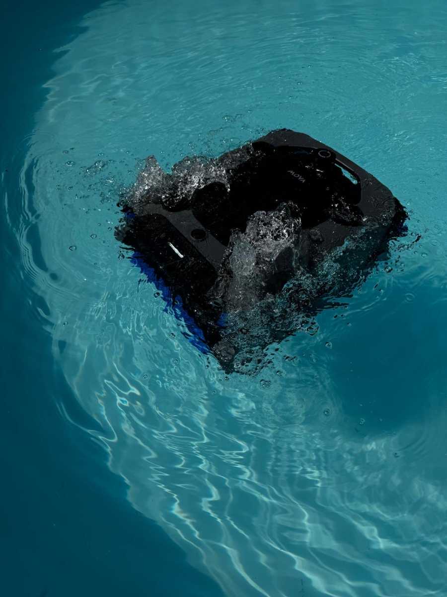Test Mova Rover X10 arbeit 1