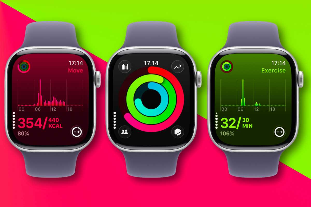 apple watch workout app screens