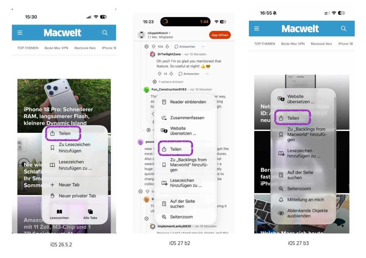 iOS 27: Diese Safari-Änderung dürfte viele iPhone-Nutzer nerven