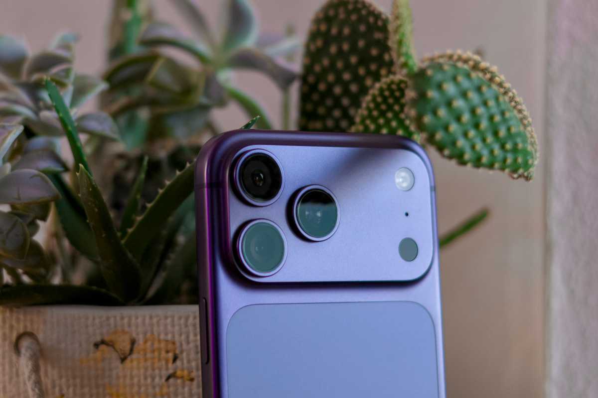 iPhone 17 Pro Max rear camera system