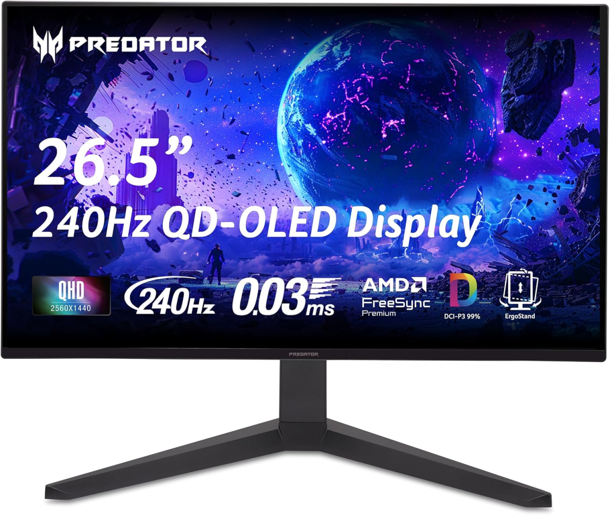 Acer Predator X27U OLED monitor