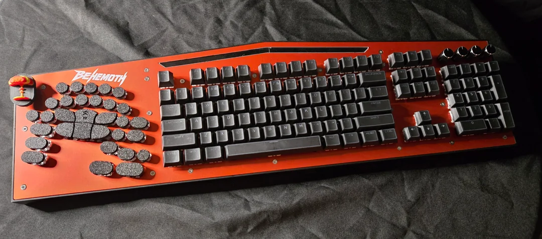 Behemoth custom keyboard
