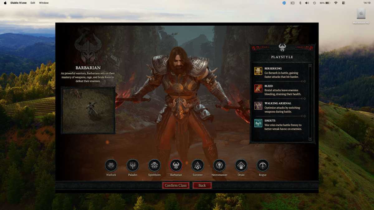 CrossOver Diablo In Window