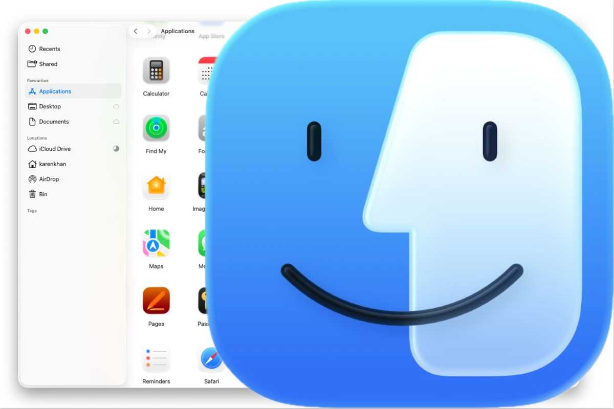 Finder on the Mac
