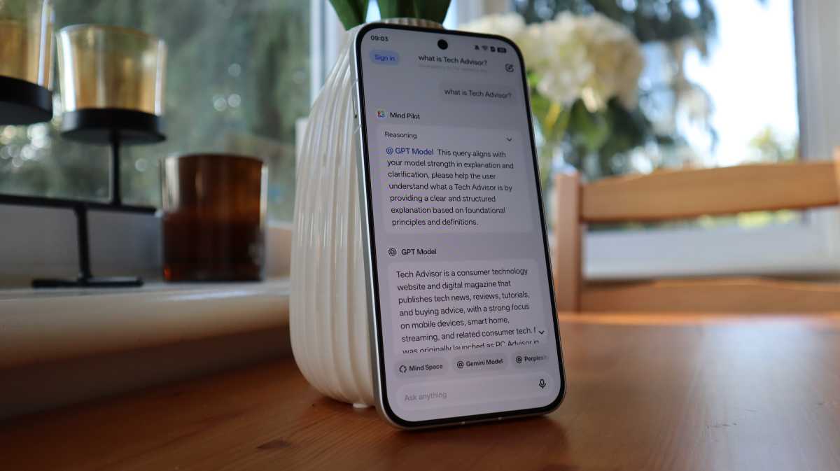 Mind Pilot on the Oppo Reno 16
