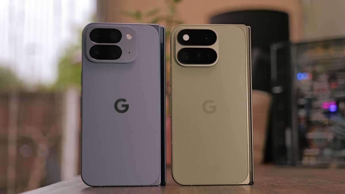 Pixel 11 Pro Fold and 10 Pro Fold Side By Side 1