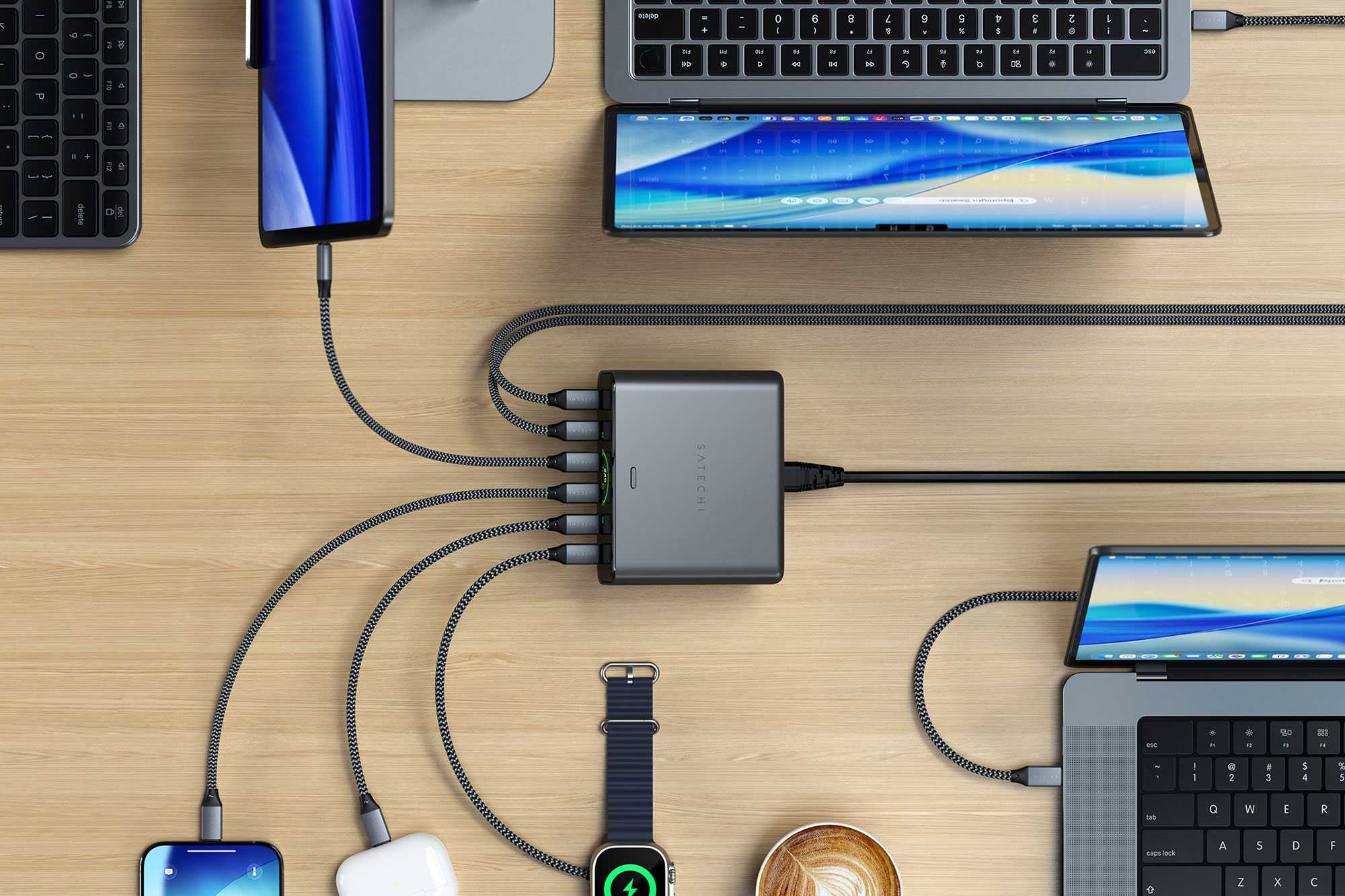 Satechi ChargeView 240W Desktop Charger