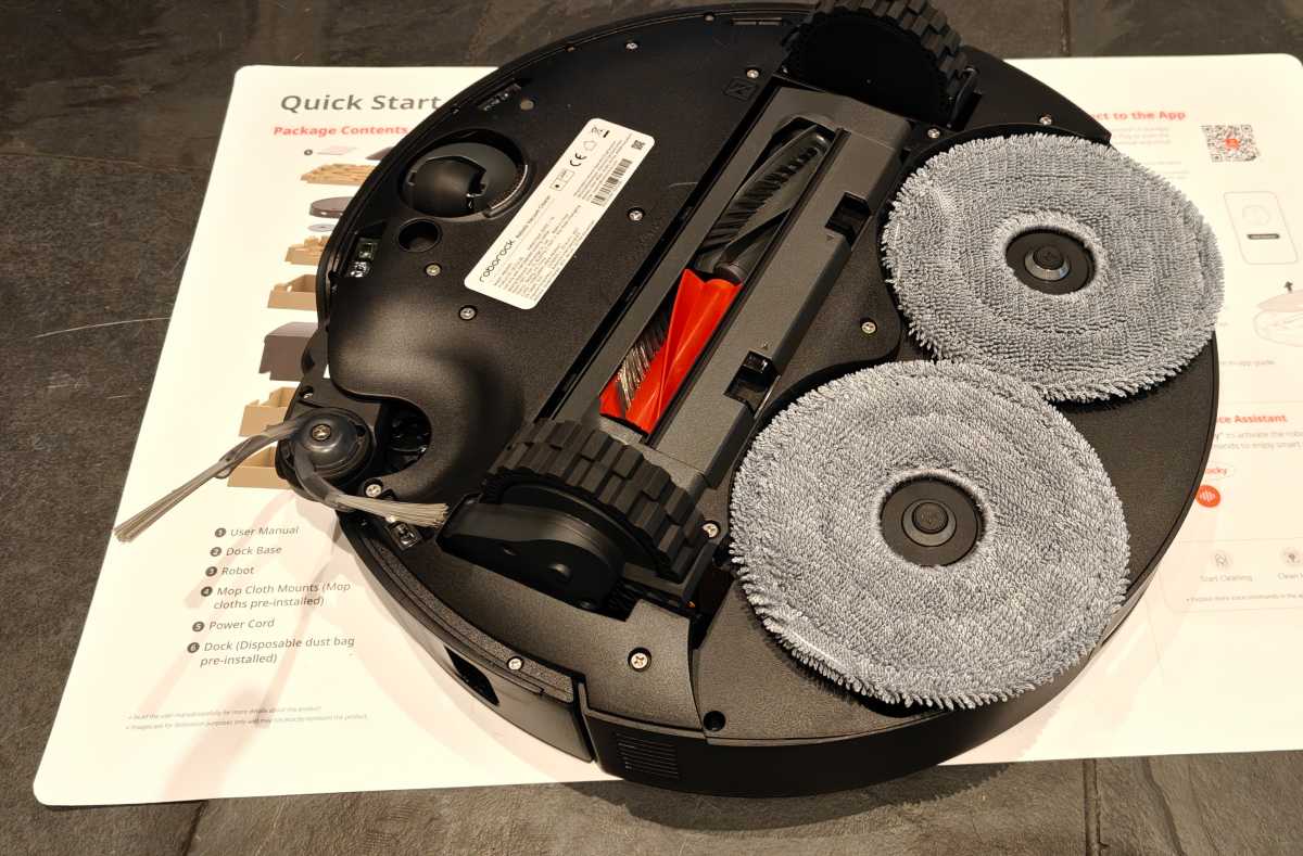 Test Roborock Qrevo Edge 2 roboter mit pads