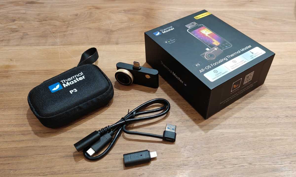 Test Thermal Master P3 Lieferumfang
