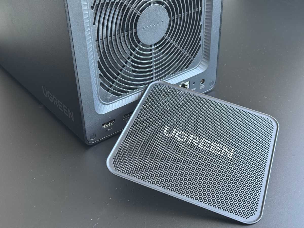 Test Ugreen NAS DXP4800GT L ftungsgitter
