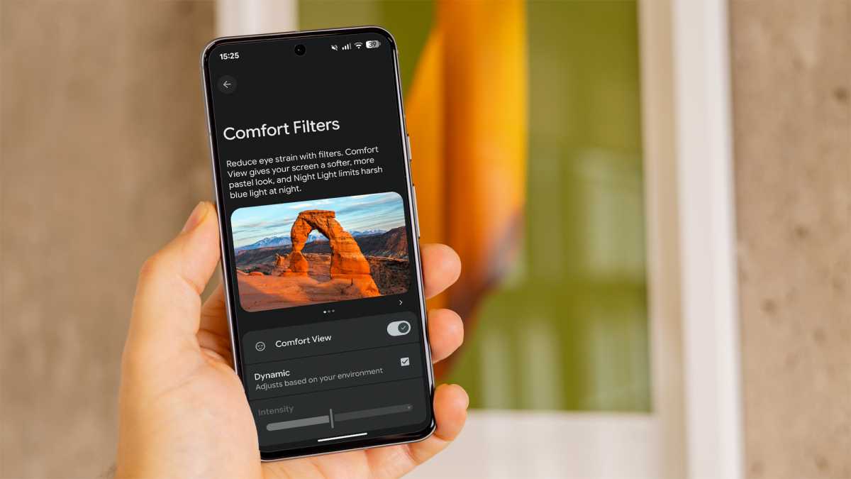 google pixel comfort view