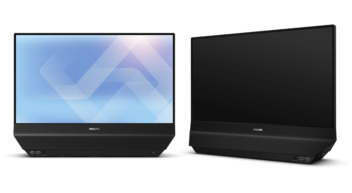 Philips dual-sided monitor 24B2D5300